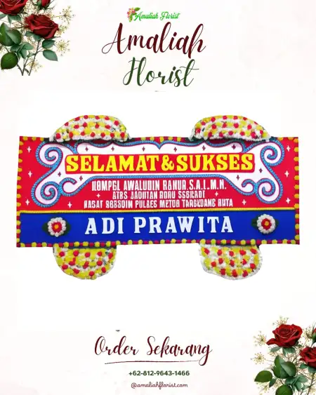 Papan Bunga Ucapan Selamat Cibatok I
